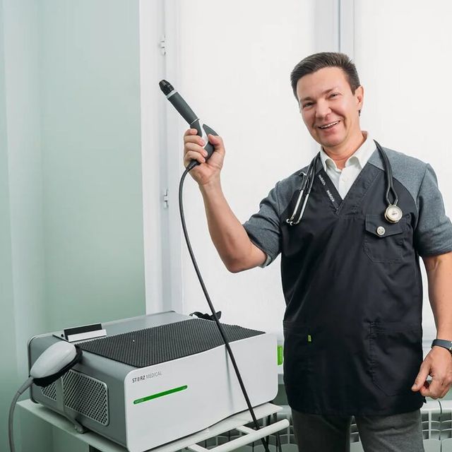 ЛЕЧЕНИЕ ПРОСТАТИТА методом ударно-волновой терапии на Швейцарском аппарате STORZ MEDICAL